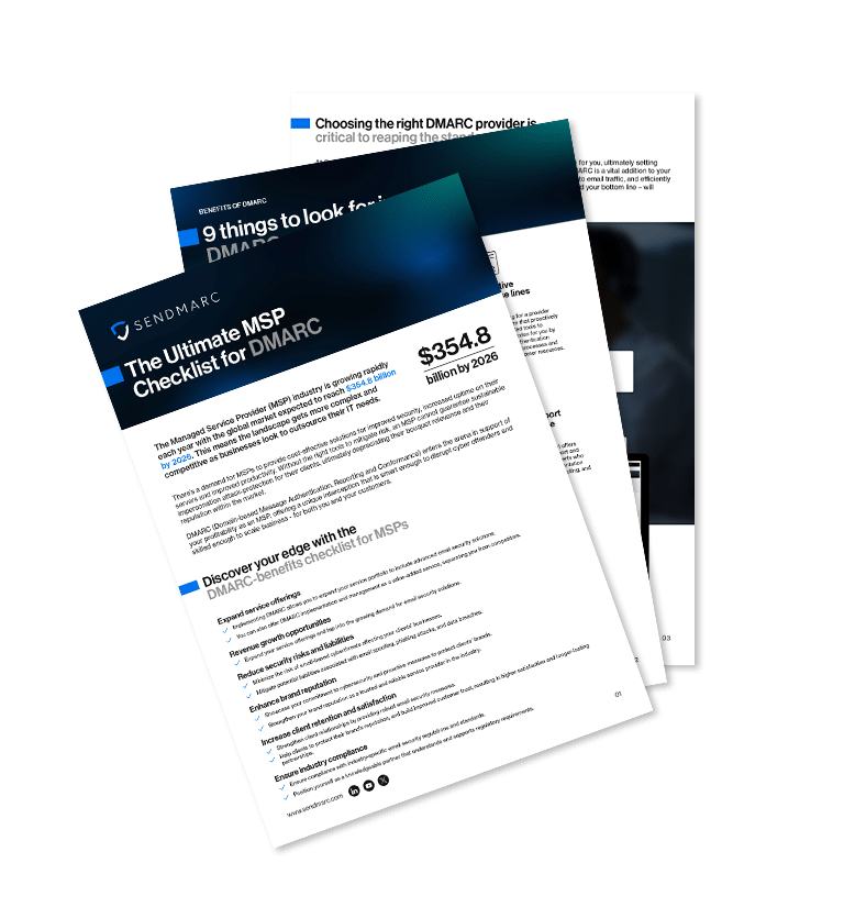 The Ultimate Msp Checklist For Dmarc | Sendmarc | Preview