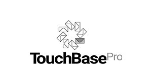 Touchbase Pro Logo In Greyscale On A Transparent Background