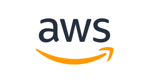 Aws Logo In Their Brand Colours On A Transparent Background.