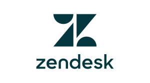 Zendesk Logo In Their Brand Colours On A Transparent Background.