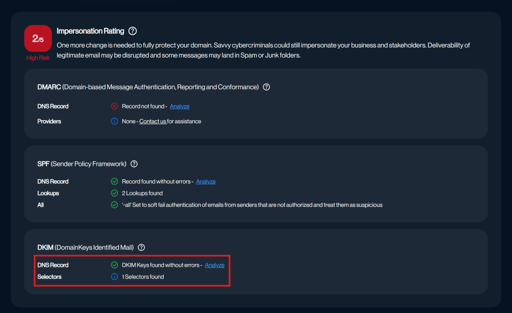 2025 02 03 Domainkeys Identified Mail Dkim Checker And More Blog Inline Image2 | Sendmarc | Dmarc Protection And Security