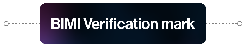 BIMI Verification mark 1 | Sendmarc | Dmarc Protection and Security