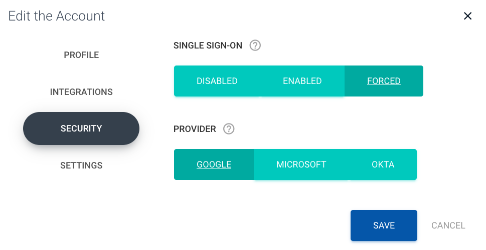 Sendmarc Single Sign-On (Sso) Settings For Google.