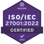 Insignia de certificación para Iso/Iec 27001:2022