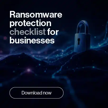 Lista de comprobación de protección contra el ransomware para empresas