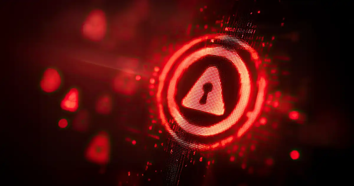 Red digital alerts