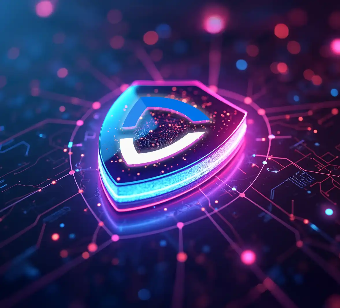 Digital Shield With Sendmarc Icon