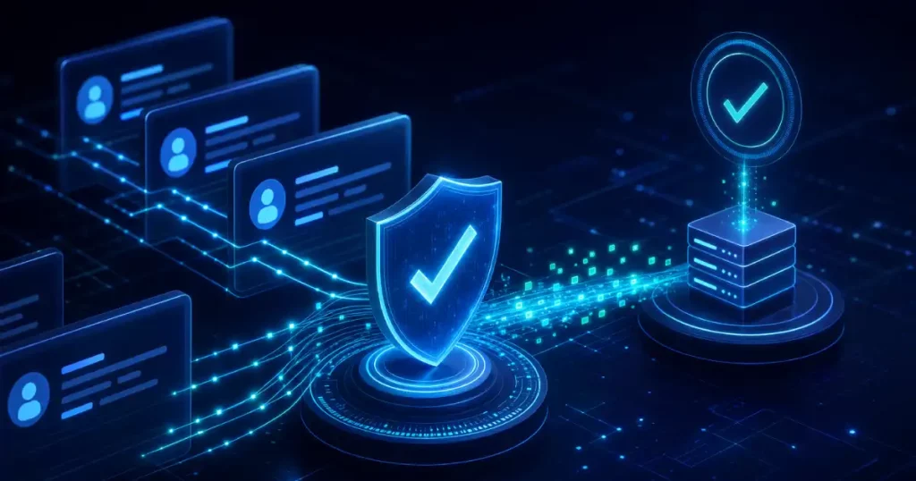 Digital Records Representing Spf Records Being Verified