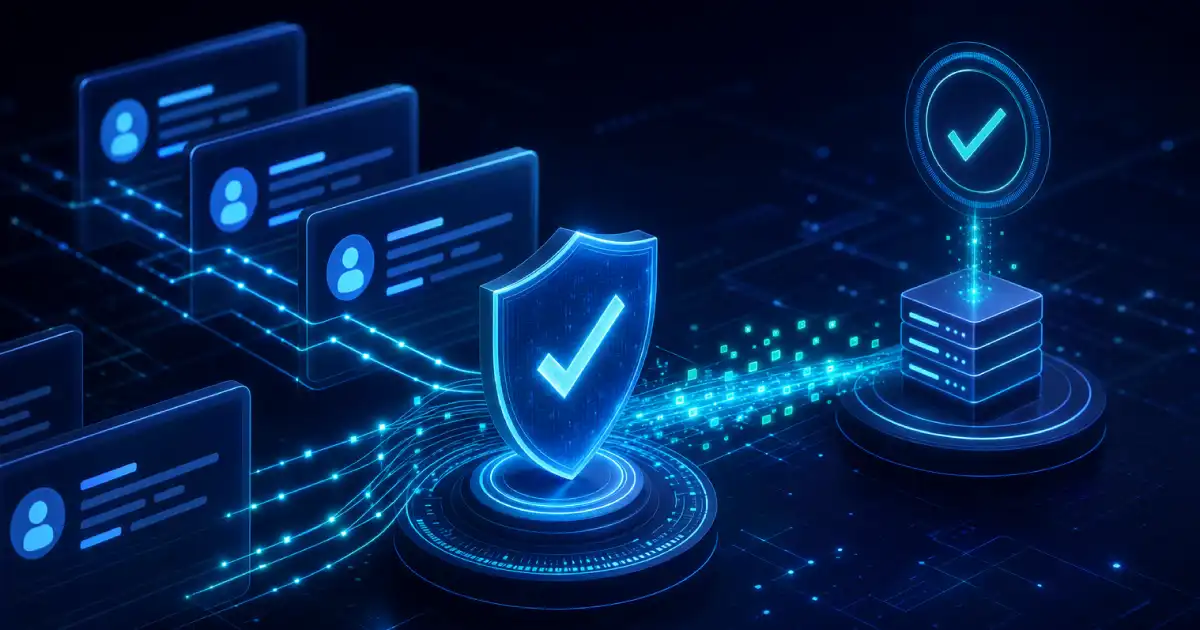 Digital records representing SPF records being verified