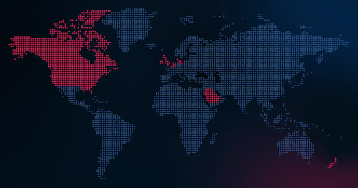 Globe Highlighting Countries With Government And Regional Dmarc Mandates.