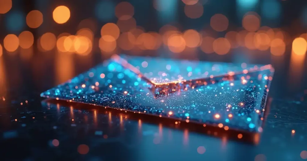 Shiny Digital Email Envelope