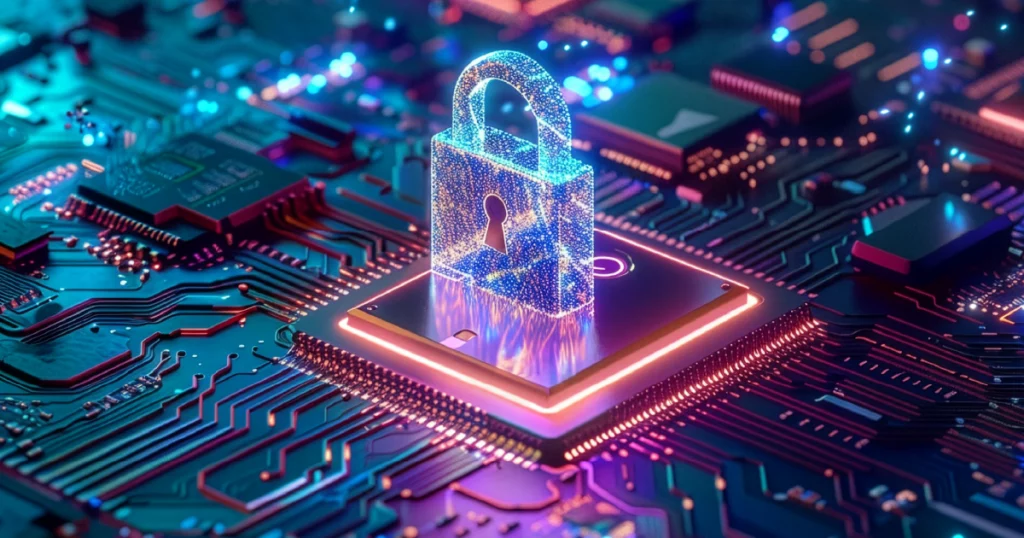 Bloqueo digital en los componentes del servidor