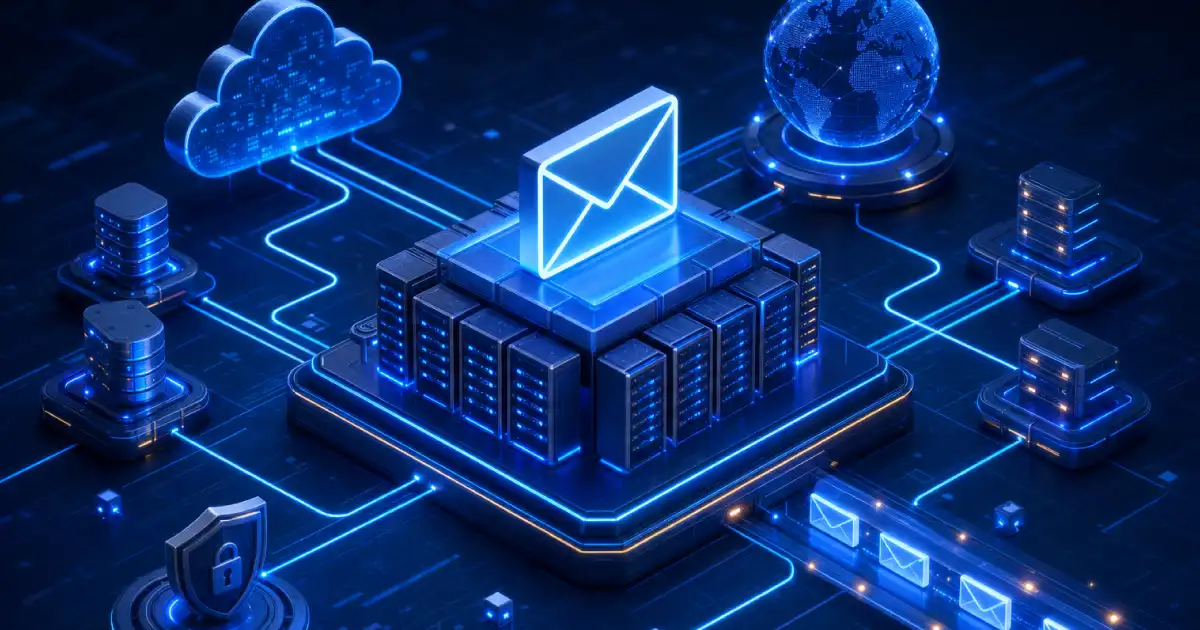 Digital email sending infrastucture