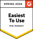G2 Review Easiest To Use Badge Spring 2026